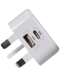 Mercury 421.721UK Low Profile USB Type-A & C Charger White
