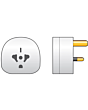 Mercury 429.832UK World To Uk Travel Adaptor White