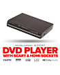 Mitchell + Brown JB-DVD1811 DVD Player - HDMI And Scart Black