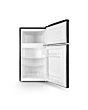 Montpellier MAB2035EK Undercounter Retro Fridge Freezer Black