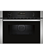 Neff C1AMG84N1B N 50, Built-In Microwave Oven With Hot Air, 60 X 45 Cm, Stainless Steel
