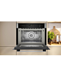 Neff C1AMG84N1B N 50, Built-In Microwave Oven With Hot Air, 60 X 45 Cm, Stainless Steel
