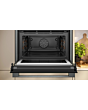 Neff C24MS71G0B, Built-in compact oven with microwave function