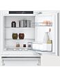 Neff KU1212FE0G N 50, Built-Under Fridge, 82 X 59.8 Cm, Flat Hinge White