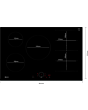 Neff T68FHV4L0, Induction hob