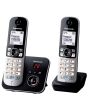 Panasonic KX-TG6822EB Dect Phone With Answer Machine 2 Pack