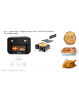 Panasonic NF-BC1000KXC 10L Air Fryer With Large Capacity Flexible Basket Black