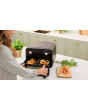 Panasonic NF-BC1000KXC 10L Air Fryer With Large Capacity Flexible Basket Black