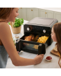 Panasonic NF-BC1000KXC 10L Air Fryer With Large Capacity Flexible Basket Black