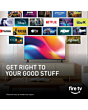 Panasonic TV-32S65CEYS 32inch Fhd Qled, Fire TV, Alexa Built-In, Hdr10, HD Colour Engine Processor, Do
