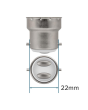 Pro-Lite PYGMY/LED/2W/BC/22KD Led Pygmy Dimmable 2W 240V Bc 160 Lumens 2200K Really Warm White