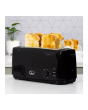 Quest 35069 4 Slice Toaster 1400W Black
