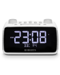 Roberts Radio ORTUS4W Dab+ / FM RDS / Bluetooth Alarm Clock Radio White