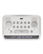 Roberts Radio ORTUS4W Dab+ / FM RDS / Bluetooth Alarm Clock Radio White