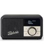 Roberts Radio REV-PETITEBK DAB / Dab+ / FM Portable Radio With Bluetooth, Rechargeable Black