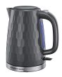 Russell Hobbs 26053 Honeycomb Kettle, Grey Grey 