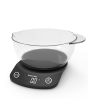 Salter 1074 Vega Electronic Kitchen Scales Clear/Black
