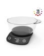 Salter 1074 Vega Electronic Kitchen Scales Clear/Black