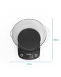 Salter 1074 Vega Electronic Kitchen Scales Clear/Black