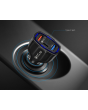 Simply SUSB05 Super Charge Qc 3.0 USB Car Charger / 2 USB Ports + Type-C Black