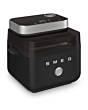 Smeg AFC01BLMUK Dual Flavour Airfryer Matte Black