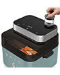 Smeg AFC01EGMUK Dual Flavour Airfryer 7L Matte Emerald Green