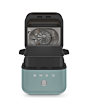 Smeg AFC01EGMUK Dual Flavour Airfryer 7L Matte Emerald Green