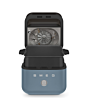 Smeg AFC01SBMUK Dual Flavour Airfryer 7L Matte Storm Blue