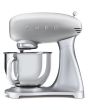 Smeg SMF02SVUK 50'S Style Stand Mixer Silver
