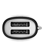 Smeg TSF01BLMUK 50S Style Two Slice Toaster Matte Black
