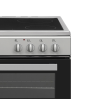 Statesman EDC60S2 60cm Double Oven Electric Ceramic Cooker - Silver
