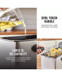 Swan SD6040N 3 Litre Fryer With Viewing Window Stainless Steel