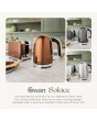 Swan SK19026COP Solace 1.7 Litre Rapid Boil Jug Kettle Copper
