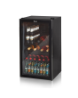 Swan SR12030BN 80L Glass Fronted Under Counter Fridge Black