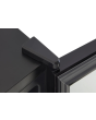 Swan SR12030BN 80L Glass Fronted Under Counter Fridge Black