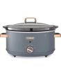 Tower T16043GRY 6.5 Litre Slow Cooker Grey
