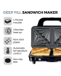 Tower T27013 Deep Fill Sandwich Maker Black