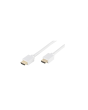 Vivanco 47165 High Speed HDMI Cable With Ethernet Uhd 4K Hdr 2.0M White