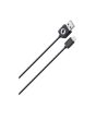 Vodafone VFDCTBLI USB Data Cable With Apple Mfi Lightning Connector Black