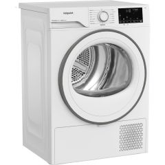 Hotpoint CHSD82MWWUK 8kg Heat Pump Tumble Dryer with Pet Hair Care