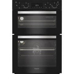 Hotpoint DIH10DB Built-In Double Oven - Black