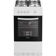 Indesit I5G1KMW Freestanding 50cm Gas Cooker - White