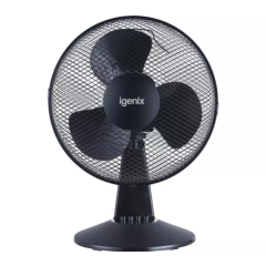 Igenix DF1210BL 12 Inch Desk Fan Black