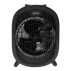 Igenix IG9022 2000W Upright Fan Heater Black
