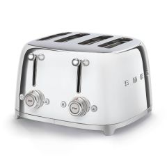 Smeg TSF03SSUK Toaster, Chrome