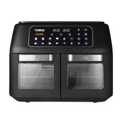 Tower T17102 Vortx 11L Vizion Dual Oven Air Fryer - Black