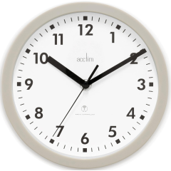 Acctim 74667 Nardo Radio Controlled Wall Clock Mist