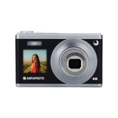 Agfa Photo DC9200BK Digital Compact Camera, Dual Screen 2.8" + 1.54" Black