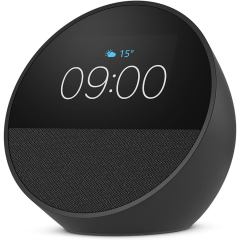 Amazon ECHO SPOT Smart Speaker 2.8" Display Touchscreen Bluetooth Black