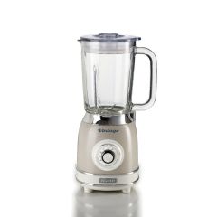 Ariete AR8303 1000W Vintage Glass Jug Blender Cream